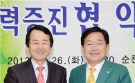 순천시, 완도군과 상생협력 위한 협약 체결