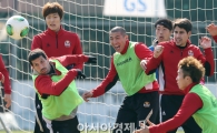 [포토] 차두리 '즐거운 팀 훈련'
