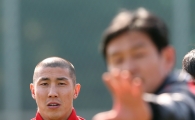 [포토] 차두리 '오늘은 어떤 훈련을?'