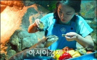 [포토]봄맞이 보양식 주는 아쿠아리스트
