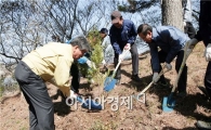 고흥군, 아름답고 울창한 편백 숲 조성에 앞장