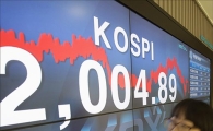 [포토]코스피, 2000선 돌파 마감