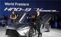 [서울모터쇼]현대차 HND-9, 중국기자단이 뽑은 최고인기차