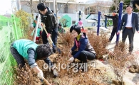 [포토] 광주 서구의회 , 농성 어린이공원 나무 심기행사 
