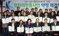 [포토]광주시 북구, 사회적기업 약정 체결식 