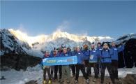 JW중외신약, 우수직원 대상 히말라야 등반대회 열어   