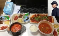 길, 간헐적단식 인증샷, '세 명이서 먹어도 될 만한 양'