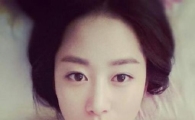 전혜빈 침대 셀카,  청초-상큼 매력 발산 '물오른 미모'
