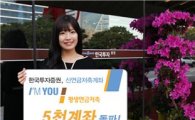 한국투자證, '아임유-평생연금저축' 5000계좌 돌파