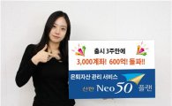 신한Neo50플랜, 3000계좌·600억 원 돌파