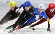 [포토] 쇼트트랙 국가대표 선발전, 치열한 순위 싸움