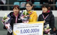 [포토] 쇼트트랙 선수권 시상식