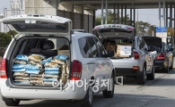 [포토]출경 기다리는 차량들