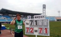 '해머 한국新' 이윤철, AG 메달권 진입 보인다