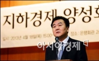 [포토]축사 전하는 신제윤 금융위원장