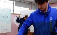 [포토]사전투표하는 시민들