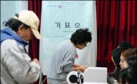 [포토]사전투표하는 유권자