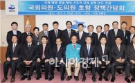 국회의원·도의원 초청 정책간담회, 여수 현안사업 논의 활발