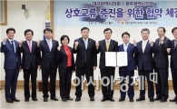 [포토]광주시의회와 대구시의회 협약체결