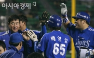[포토] 삼성 '재역전이다!'