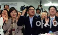 [포토]당선 소감 말하는 안철수 후보