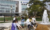 ［포토］성급한 하동(夏童)들의 물놀이