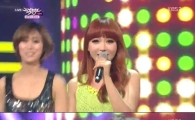 '뮤직뱅크' 홍진영, '인형 미모 + 상큼 매력' 시선 압도