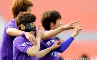 [포토] 선제골 김원민 '모두 쉿!'