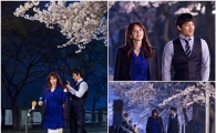'우와한녀' 한정수, 오현경과 달달 '벚꽃데이트' 현장 포착