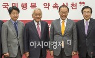 [포토]새누리당 찾아간 김한길 신임 대표