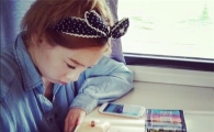태연 그림연습, 입술 쭉 내밀고 몰입한 모습 '아름답네~'