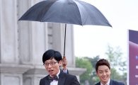 [포토]유재석-허경환 '급하다 급해'