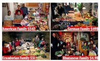나라별 식단 비교 "부탄 대가족 일주일 식비 5만원"