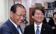 [포토]"안철수 의원, 반가워요"