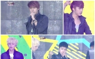 '뮤직뱅크' 비스트, 자유분방한 파격 퍼포먼스 '어깨 들썩'