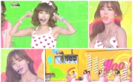 '뮤직뱅크' 시크릿, 상큼+발랄+달콤 매력 남성팬 '두근두근'