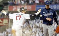[포토] 두산-NC '희비교차'
