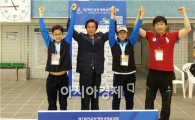 장재성 광주시 장애인수영연맹회장, 광주선수단 격려