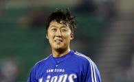 [포토] 5이닝 1실점 배영수 '오늘은 여기까지'