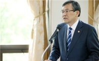 [포토]기자간담회에서 발언하는 최문기 미래부 장관