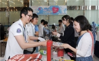 한진해운 창립기념일 '나눔 바자회 등 화합의 장'