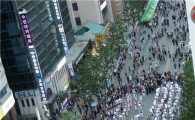 [포토]5월 광주 금남로 가득 메운  518인 풍물패