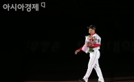[포토] 박재홍 '떠나는 걸음 걸음'