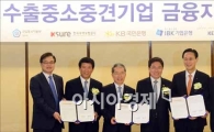 [포토]금융기관 특별출연 수출중소중견기업 금융지원 협약식