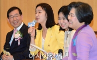 [포토]"원순씨는 여대생을 좋아해?"
