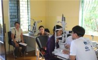 대우인터, 캄보디아 안질환 환자 대상 의료서비스 제공