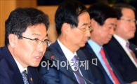 [포토]인사말 전하는 윤상직 산업통상자원부 장관