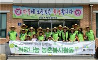 [포토]LIG손보, 농촌 자원봉사활동