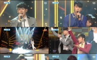 '인기가요' 2PM, 화려한 무대매너 속 '2% 아쉬운 가창력'