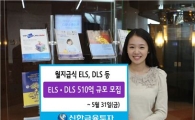 신한금융투자, 월지급식 등 ELS·DLS 510억 규모 모집